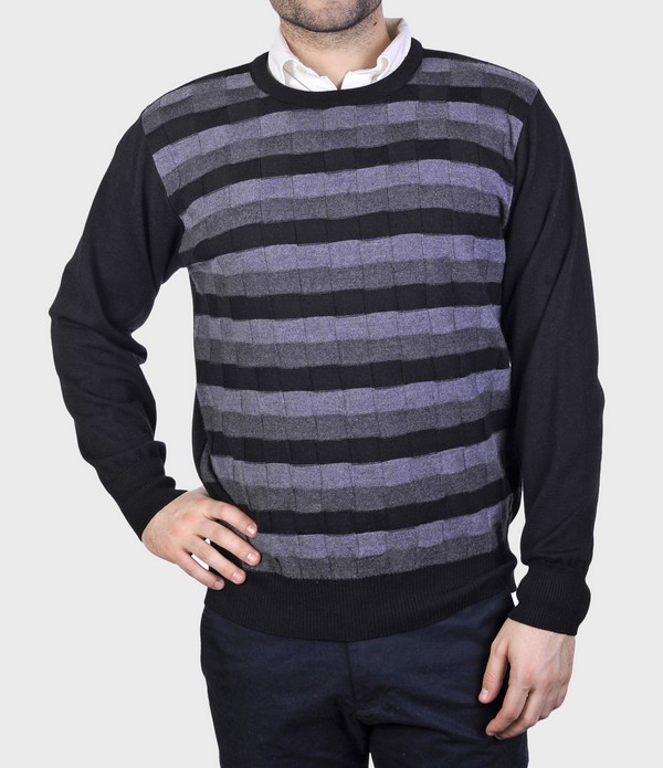 Mens Crew Neck Pullover | LeLa Knitwear Inc. | Made in Canada since 1960